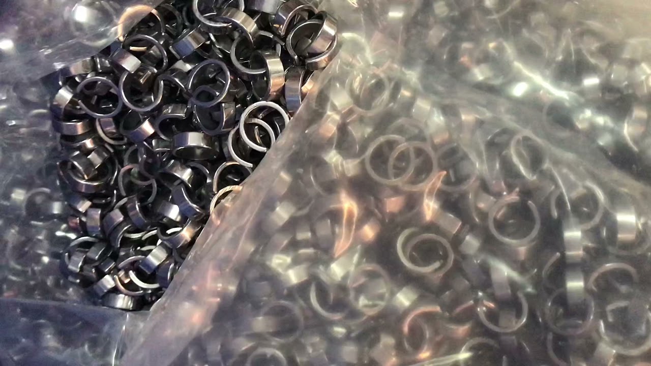 Slotted spring pins Packing and shipping