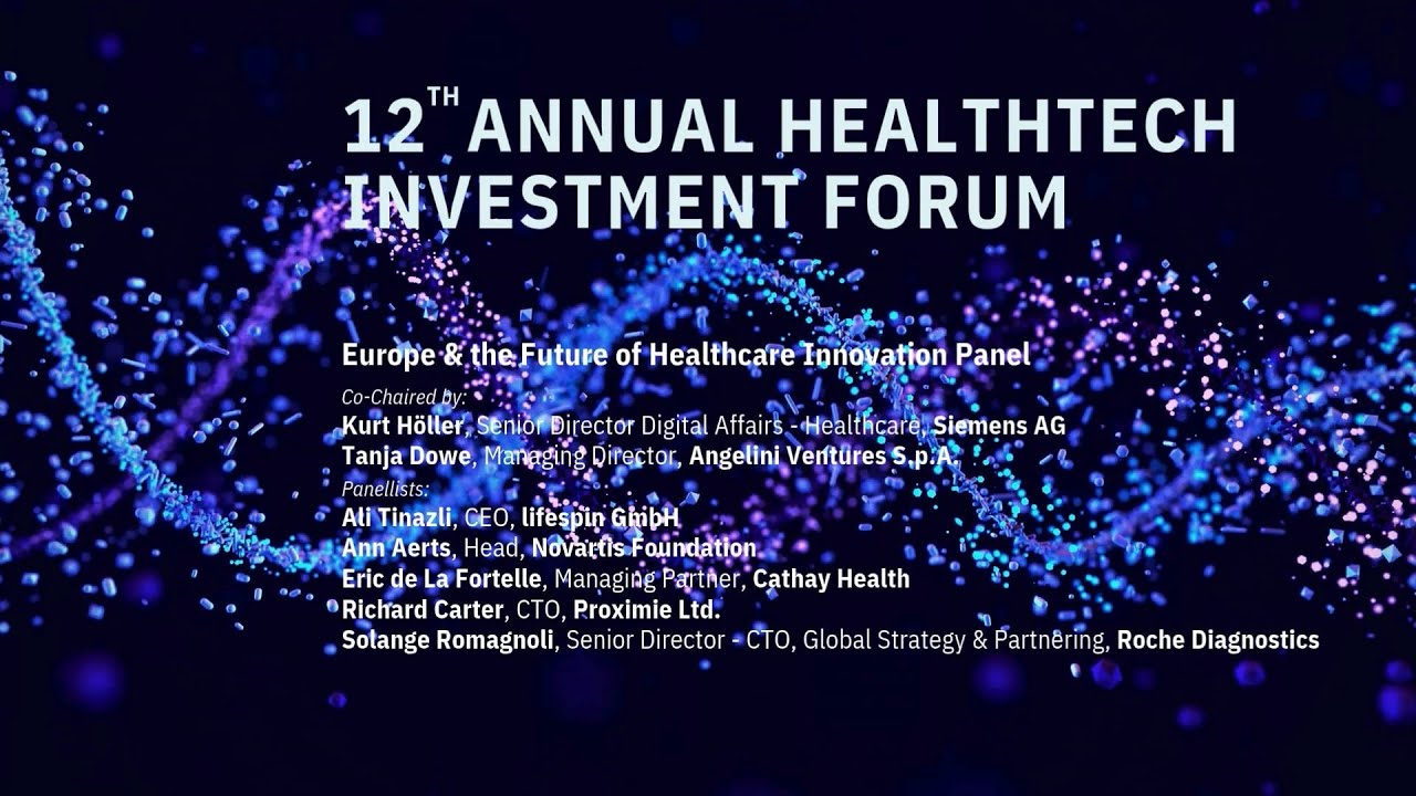 Europe & the Future of Healthcare Innovation Panel @ Sachs_HTIF