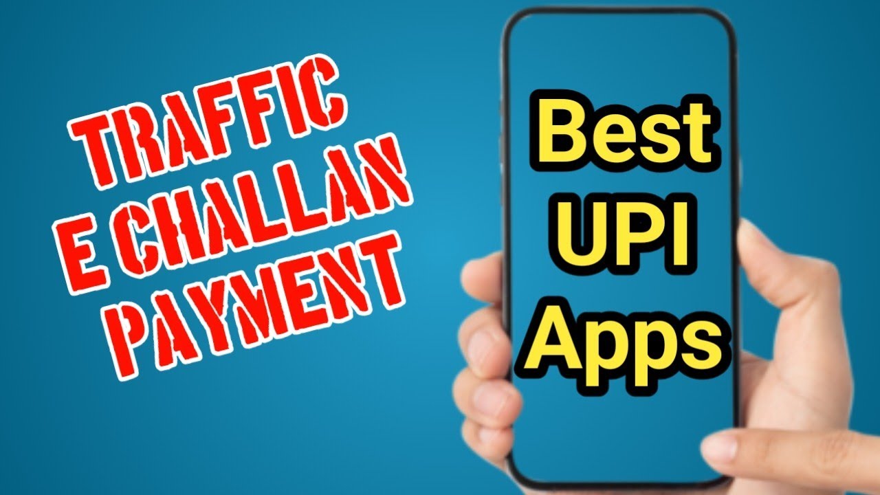 BEST UPI apps to pay Traffic e Challan online lProcessEASYtelugu|