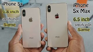iphone SX & iphone SX Max Full Review & Camera Text & Performing Test