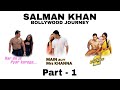 Salman khan bollywood journey  few art  actors journey  part  1 fewart