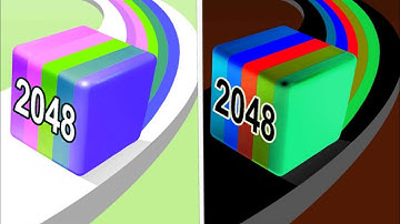 Jelly Run 2048 vs Reverse Speed Run Walkthrough,iOS Android Ball Colour Run New Update ( part : 541)