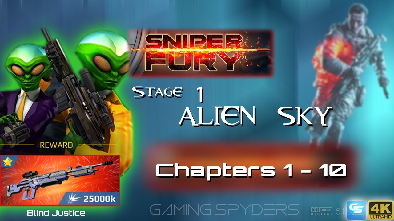 Sniper Fury Live : Alien Sky Stage 1 June 19th, 2023