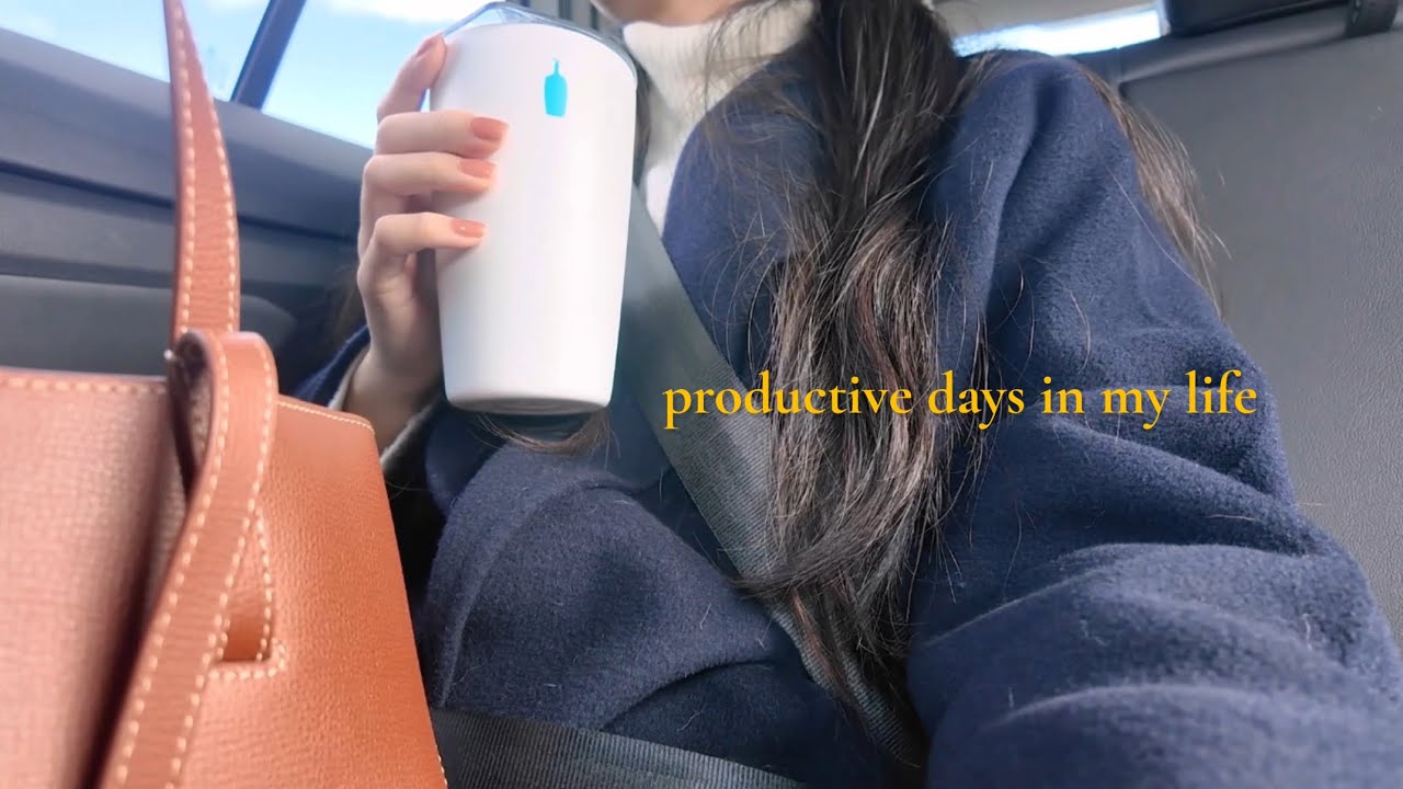 Waking up at 6AM, productive days in my life, driving a lot for work, life updates | February vlog