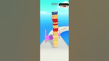 Pancake Run 🍰🎂🥧 ( Android Gameplay Level Up All Level New Android Game ) #shorts game