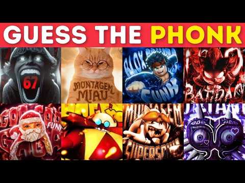 Guess the PHONK/FUNK By Thier Voice 🎵 | PASSO BEM SOLTO, FUNK DE BELEZA , MONTAGEM RUGADA, VEM VEM..