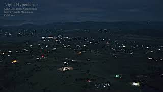 Night Hyperlapse Above My House