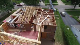 Roof Truss Installation Video-1