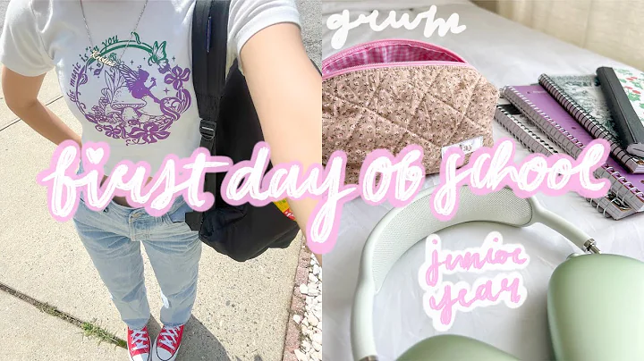 first day of school grwm 2022 *junior year* | kris...