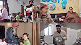 Behan Me Liye Panjiri Banane Ki Tyaari Shuru