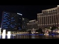 Bellagio Las Vegas, fountain show at night - In the Mood, ベラージオの噴水ショー ラスベガス