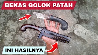 Download Lagu Golok patah akibat retak ujungnya di buat golok kecil imut dan keren MP3