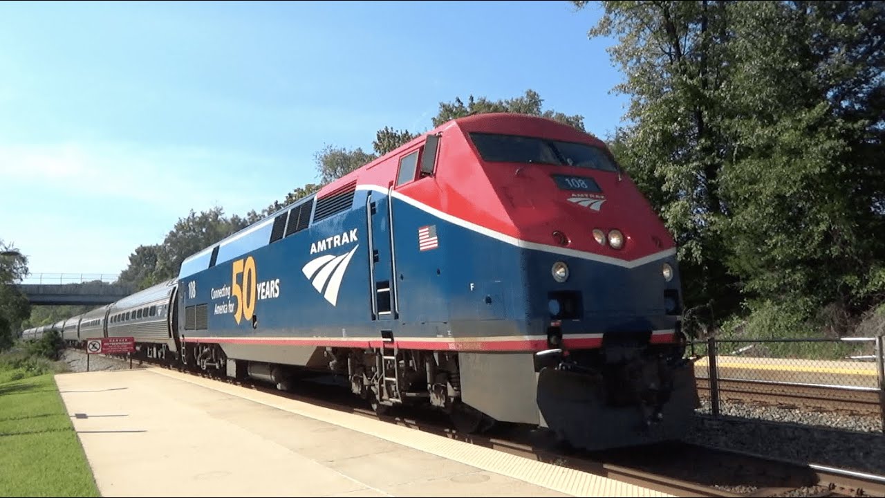 Double Trouble! Amtrak Heritage in Woodbridge! YouTube