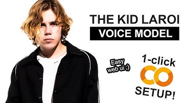 The Kid LAROI AI Voice Model - RVC 1-CLICK Google Colab Setup