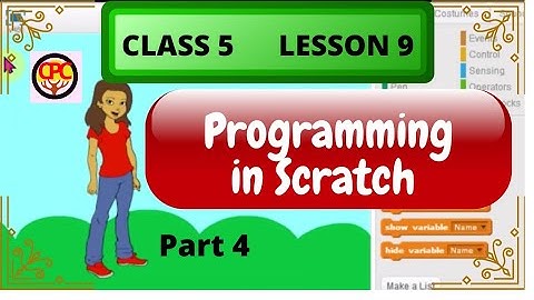 Basic Concepts|| Programming in Scratch Part- 4|| Class 5 Lesson 9 #Scratch_Tutorial #practicalexpla