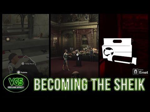 Hitman Paris Challenges: Becoming a Sheikh! “Guest of Honor + Your Excellency”