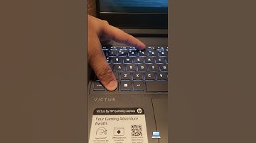 HP Victus, Back Keyboard Light On/Off...