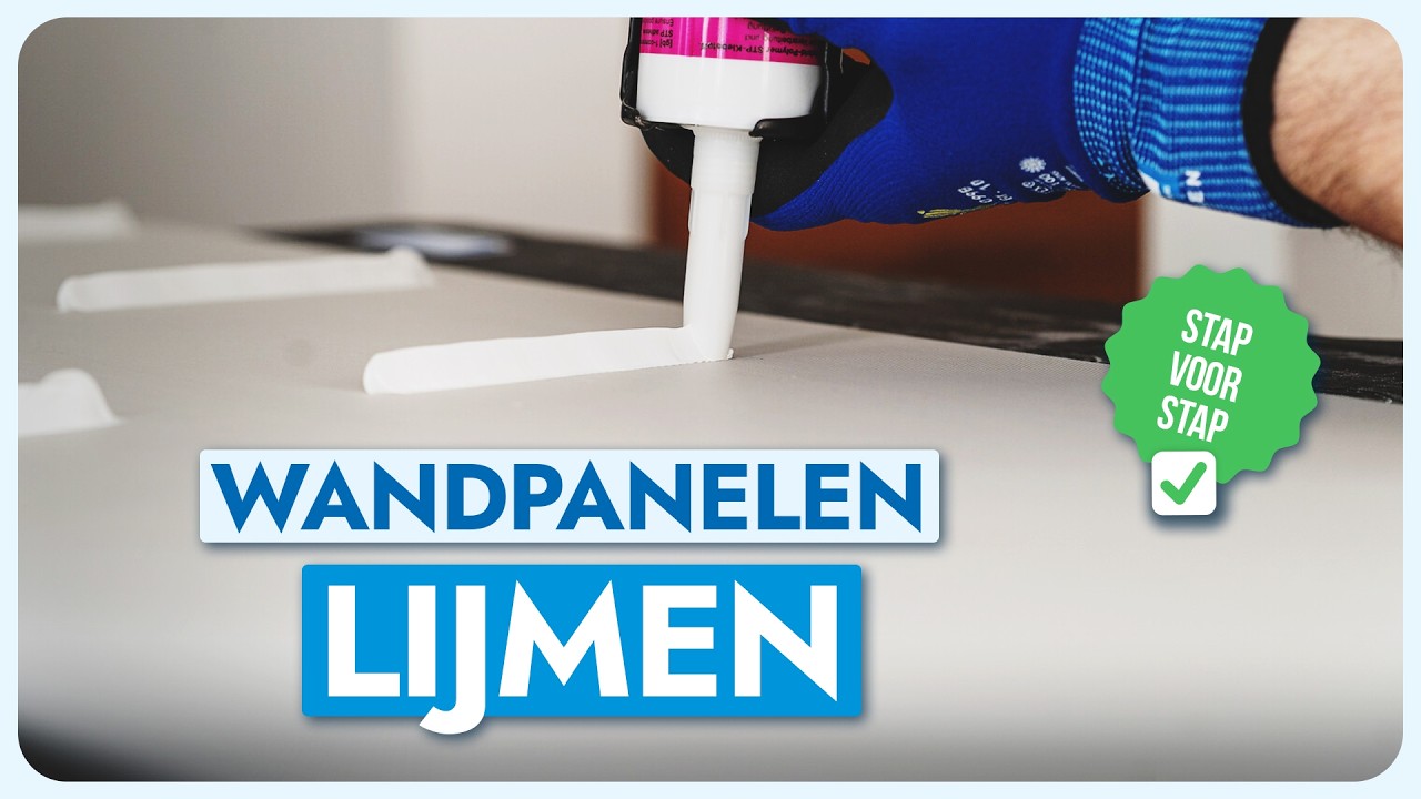 Wandpanelen strookvormig verlijmen met OTTOCOLL® M 550