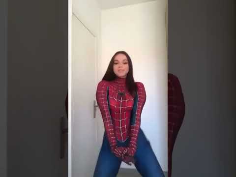 Jenna Ortega Hot spidergirl Cosplay | Jenna Ortega #shorts#jenna #jennaortega #wednesday#fyp