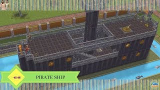 The Sims Freeplay - Pirate Ship
