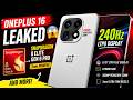 OnePlus 16 LEAKED 😳 Snapdragon 8 Elite Gen 6 Pro, 240Hz Display & 200MP Zoom! And more