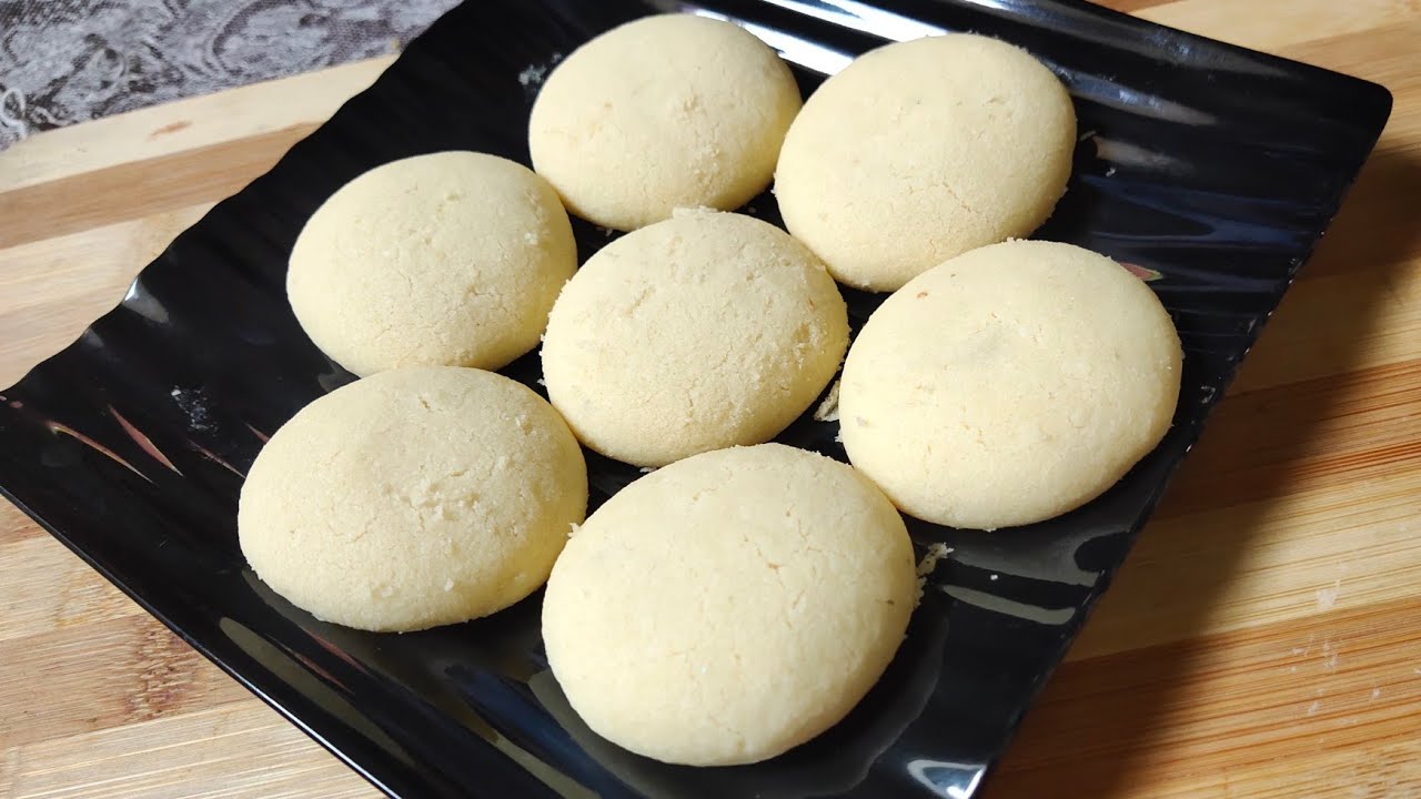 Bakery Style Nankhatai Recipe In Tamil/Ghee biscuit Recipe In Oven