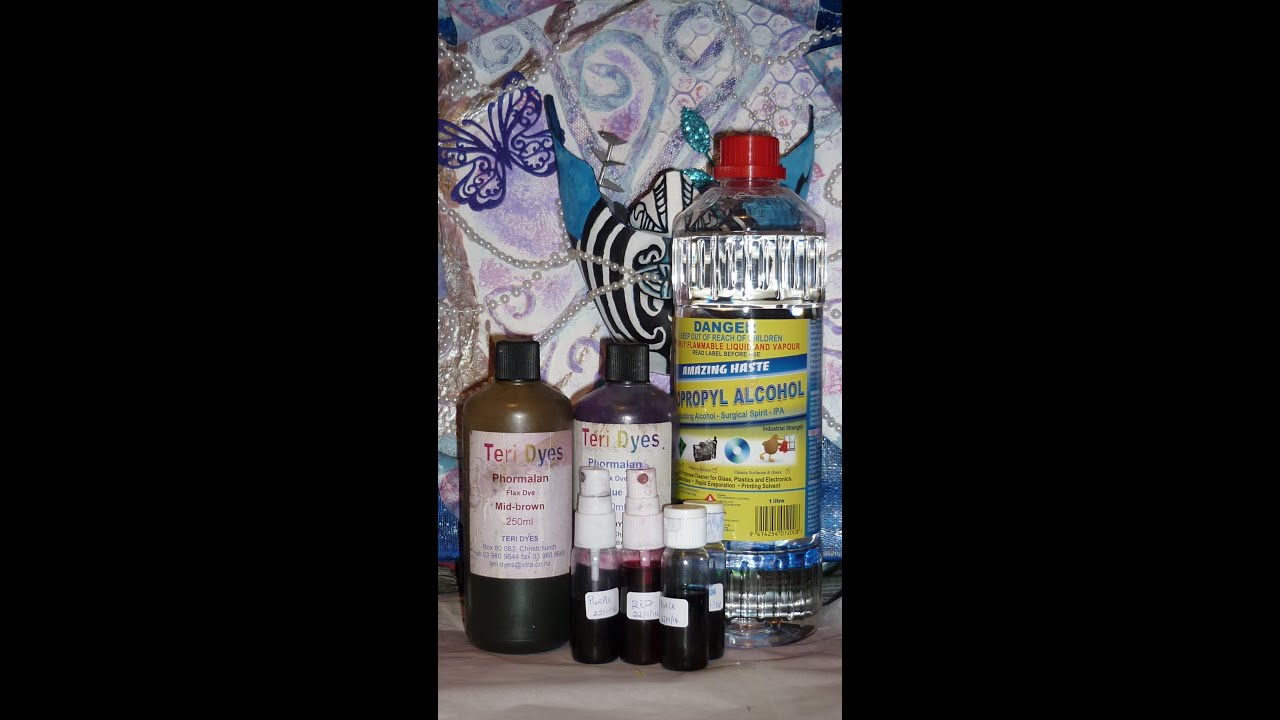 Making Homemade Alcohol Inks - Cheap Alternative