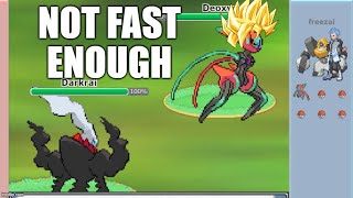 Deoxys-Speed Uses a Choice Scarf in Competitive Gen 4 Ubers Pokemon. Here's Why.