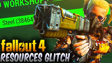 Fallout 4 NEW Unlimited Resource Duplication Glitch After Patch 1.4 & 1.5 (Fallout 4 New Glitches)