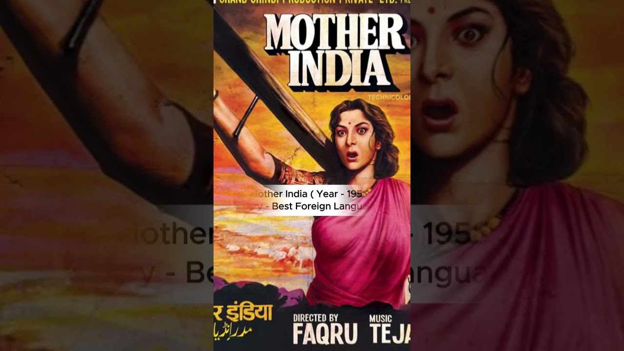 🎬Top 3 Indian Movies that Made It To Oscars!🌟