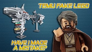 Another FAKE LEGO set from TEMU Have I Made A Mistake