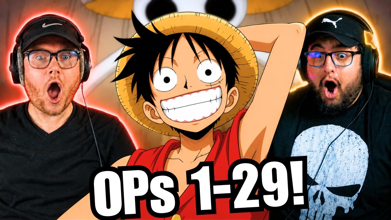 REACTING and RANKING EVERY One Piece Opening (1-29) - YouTube