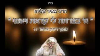 הרב מאיר אליהו - אל ה' בצרתה לי קראתי ויענני