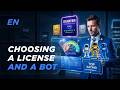 How to Choose a License and a Bot in UTrading