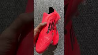 Adidas F50+ Elite Laceless Lightstrike Pro FG Firm Ground Soccer Cleats - Orange/Fiery Coral/Black E