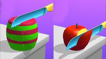 ASMR Slicing - All Levels GamePlay - Very satisfying and relaxing ASMR Slicing Game - Part 18