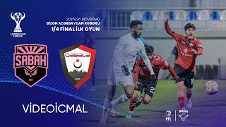Bizon Azərbaycan Kuboku 20252026 14 Final Mərhələsi Ilk Oyun Sabah 00 Qəbələ