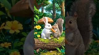 🐰Bunny shares his carrot 🥕