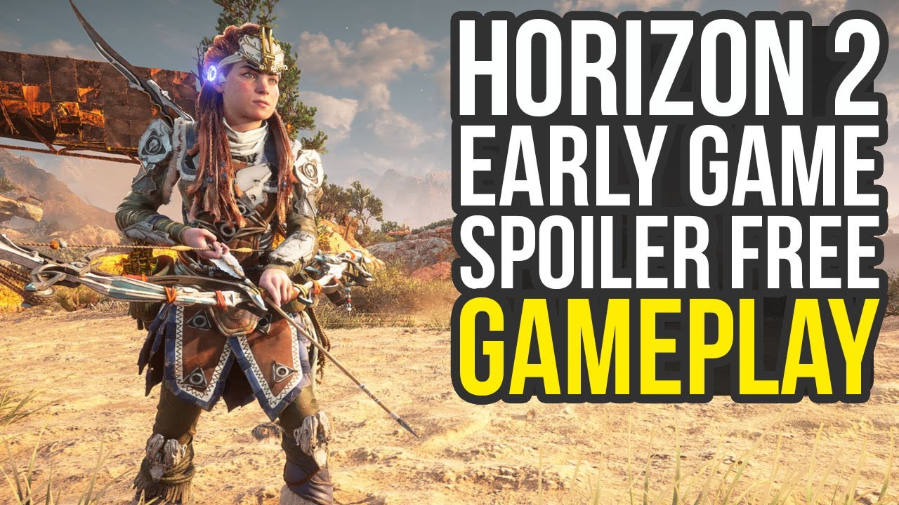 Horizon Forbidden West Gameplay - Early Game Spoiler Free Open World Exploration