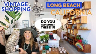VINTAGE SHOPPING Long Beach, California | GIVEAWAY!!! | Shopping My Friends Vintage Store!