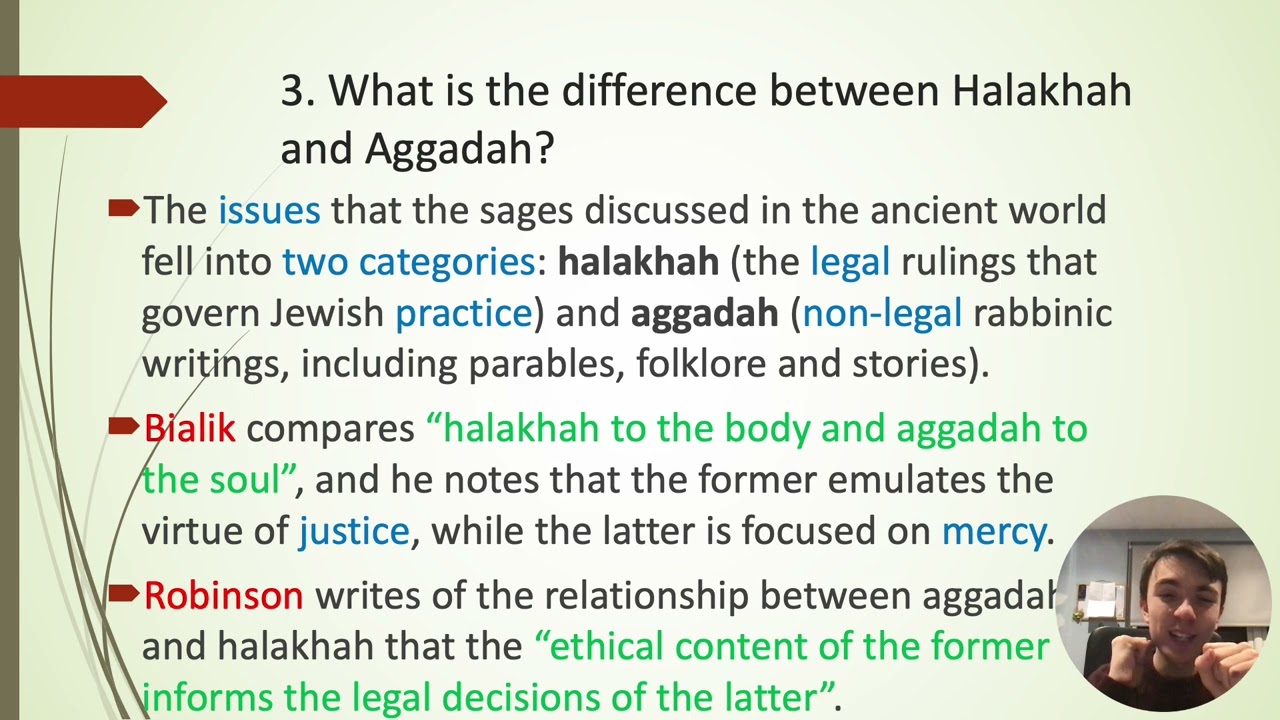 1E - Midrash, Halakhah and Aggadah