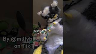 Spoon aggression. By @Millyblu_uwu #furry #furries #fursuit #viral #tiktok #fyp #shorts