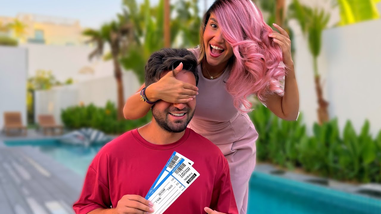 مقلبتني || فاجأتها واخذتها لأكثر مكان تحبه ♥️ 🥹