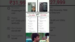 Motorola Edge 70 VS OPPO F31 Pro phone comparison #shorts #phone #motorolaedge70 #oppo #oppof31pro