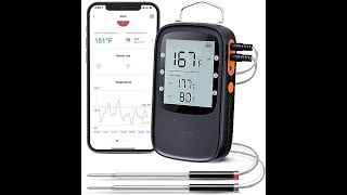 best meat thermometer Govee Bluetooth Meat Thermometer, Wireless Meat Thermometer for Smoker Oven