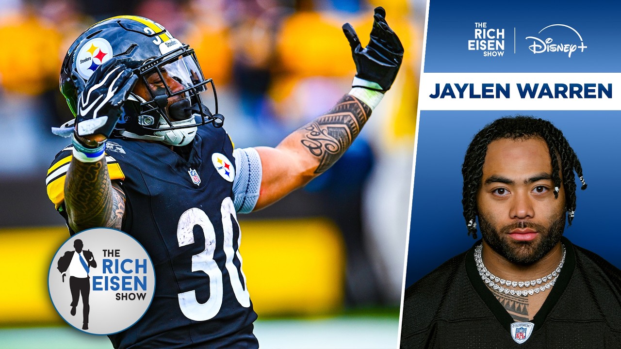 How Jaylen Warren Went from Unheralded Recruit to Starring for the Steelers | The Rich Eisen Show
