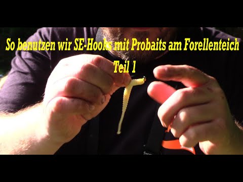 So benutzen wir SE Hooks mit Probaits am Forellenteich Teil 1 @angelfuchstv74