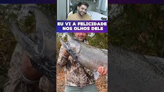 eu vi a felicidade nos olhos dele