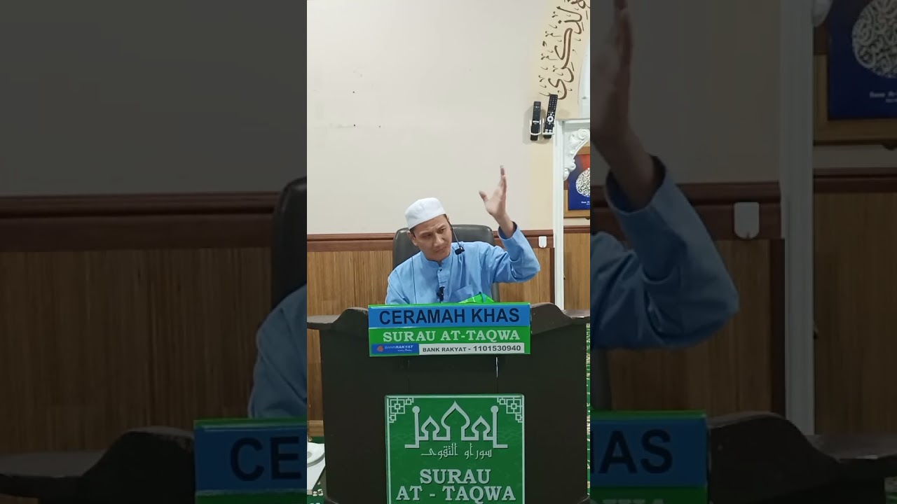 Kuliah Maghrib Surau At Taqwa 1M 14/02/26 Oleh: Ustaz Rosli Hj Said