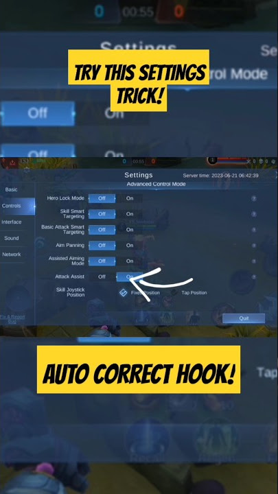 mlbb franco auto correct hook settings. #mlbbcreatorcamp #shortvideo #mlbbfranco